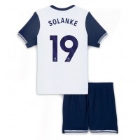 Echipament fotbal Tottenham Hotspur Dominic Solanke #19 Tricou Acasa 2024-25 pentru copii maneca scurta (+ Pantaloni scurti)